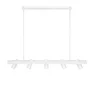 Image de TORINO Lampe suspendue Blanc 5 ampoules