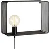 Image de Markslojd - Applique Led Noire Culot E27 - Markslöjd - Shelf