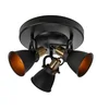 Image de ALTON plafonnier noir 3 ampoules
