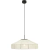 Image de Suspension Lin Beige Avec Cadre Métal Noir E27 - Markslojd - Alia