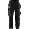 Image de Blaklader - Pantalon De Travail Artisan +stretch 1590 - Noir - 42 - Jambes Standards