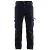 Image de Blaklader - Pantalon Stretch 4d Sans Poches Flottantes X1900 - 19891644 - Noir - 48 - Jambes Standards