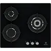 Image de Table de cuisson gaz 56cm 3 feux noir - Electrolux - EGT6633NOK -