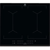 Image de Electrolux EIV644, noir, encastrable, 60 cm, table de cuisson à induction par zones, en verre, 4 zones