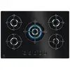 Image de Table de cuisson à gaz à surface plane Electrolux EGG75372K 5 brûleurs Noir - Neuf