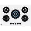 Image de Electrolux EGG75372W White Table de cuisson à gaz intégrée 75 cm de 5 zone(s)
