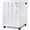 Image de Déshumidificateur Woods SW-22FW, jusqu'à 100 m2, 336 m3, 13,5 l/24h, pour garages et caves, hydrostat, i-EcoDefrost, roulettes, blanc