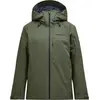 Image de Veste isolante Peak Performance, couleur marron, taille L, pour homme, couleur vert, taille L