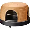 Image de Emerio Pizzarette Original PO-116124.1   Pour 8 personnes   Coupole en terre cuite fabriquée à la main   1500 W   Mini-pizza
