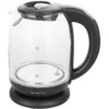 Image de Wk-119255.5 Bouilloire Sans Fil Verre, Noir Contenance: 1.7 L - Emerio