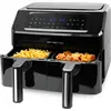 Image de Emerio friteuse à air double 2600 W   2 × 3,6 L fonction double zone   écran numérique   minuterie   fonction synchronisation   AF-130376.1   Airfryer
