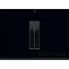 Image de Table de cuisson aspirante induction 68cm 4 feux 3700w noir - Electrolux - KCC73443 -