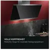 Image de Manolya AEG Hotte d'aspiration à écran plat GV77D91SL noir