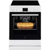 Image de Cuisinière vitrocéramique 73l 4 feux blanc - Electrolux - LKR64890BW - surroundcook