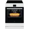 Image de Cuisinière à induction Electrolux LKI64890CW 60x60 cm four SurroundCook 73 L 4 foyers Pyrolyse Blanc - Neuf