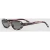 Image de CHPO Alice Grey Turtle Lunettes de soleil gris Uni