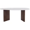 Image de Grönvik table de salle à manger 90x180cm gris clair.