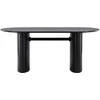 Image de Isolde table de salle à manger 90x180cm noir.