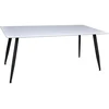 Image de Polar table de salle à manger 90x180 cm blanc.