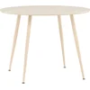 Image de Plaza table de salle à manger Ø100 cm whitewash.