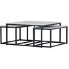 Image de Solna table basse ensemble de 3 gris.