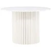 Image de Härön table de salle à manger Ø110 cm blanc.