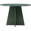 Image de Venture Home Table de salle ? manger ronde Bootcut Vert