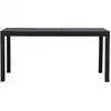 Image de Capo table de jardin avec rallonge 160/240 cm noir.