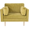 Image de Boom Fauteuil en velours, vert.