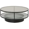Image de Falsterbo Table basse avec plateau Ø100 cm, verre.