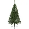 Image de Arbre de Noël "Kanada" - Hauteur : 180 cm, Diamètre : 98 cm - Couleur : vert - Avec pied en métal - Pour usage extérieur