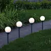 Image de Lot de 4 lampes de jardin solaires Globus