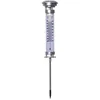 Image de Star Trading Thermomètre Solaire Celsius, Led, Pique Pour Jardin, Extérieur, Argent, Capteur Crépusculaire, Blanc Chaud, 57,5 Cm