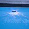 Image de Lampe solaire à LED Lumière de natation "Pool Light" blanche 19x9cm rotative RGB LED 481-80