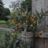 Image de Décoration solaire LED "Firework" Lumière décorative de jardin avec capteur crépusculaire blanc chaud Batterie + panneau solaire incl.