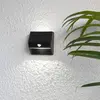 Image de Applique solaire à LED 'Wally', plastique, 11x11cm