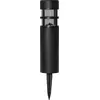 Image de Lampe d'entrée solaire LED 'Rundi', set de 2, noir, 7 x 28 cm,