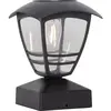 Image de Filament LED Lampe solaire FELIX poteau blanc chaud 20x14cm extérieur 481-24