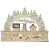 Image de Arc de lumière Bamberg Bois LED Timer blanc chaud L 45cm