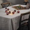 Image de Guirlande lumineuse décorative Bliss 8 boules de Noël rouges LED Timer L 160cm