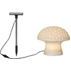 Image de Star Trading Décoration Solaire Sandy, Grès, Décoration, Lampe, Champignon, Blanc, Capteur Crépusculaire, Extérieur, Blanc Chaud, 15,7 Cm
