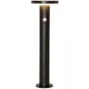 Image de Lampadaire solaire « Valletta », 3 modes d'éclairage, capteur crépusculaire, noir, blanc chaud, H 50 cm