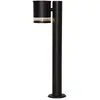 Image de Lampe solaire "Wegeleuchte, Vienne", poteau lumineux LED avec détecteur de crépuscule, noir, hauteur 50 cm