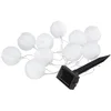 Image de Guirlande lumineuse Solar LED Lampions blanc 10er 3Meter Licht : Cool White pour l'extérieur