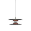 Image de Suspension Diablo En Métal Et Noir Mat Hauteur 12 Cm