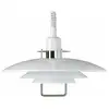 Image de Belid - Primus - Luminaire Suspendu À 1 Ampoule En Forme De Dôme, Chrome, Blanc, E27