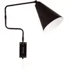 Image de Applique Yukon noir mat 1xE27x25W, métal, dimensions : 43,5 x 51 x 39 cm, IP20, par Rydens