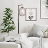 Image de Lampadaire Leola Abat-jour en verre fumé