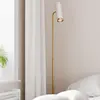 Image de Lampe sur pied Puls, finition dorée