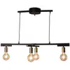 Image de Suspensions Zeona 4x40w E27 Noir